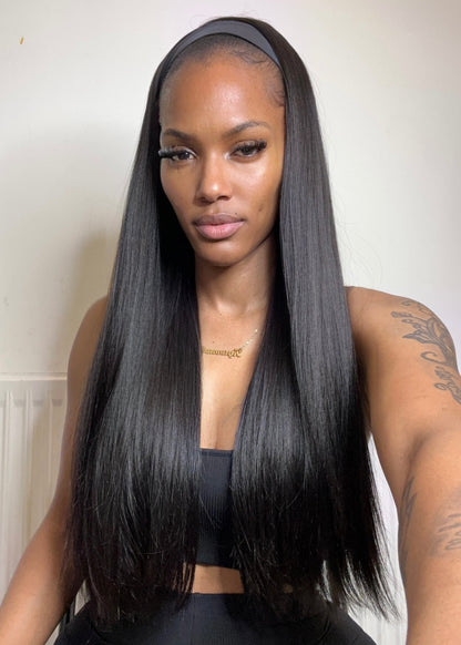 WIG BANDEAU LISSE