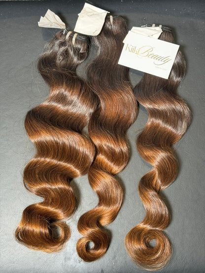 TISSAGE DÉGRADÉ MARRON